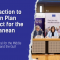 The image shows on the left the title: “ESN’s reaction to the Action Plan of the Pact for the Mediterranean” and subtitle: “Directorate-General for the Middle East, North Africa and the Gulf”. On the right side there is a picture of EU representatives speaking. 